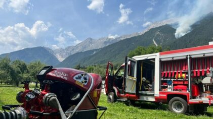 Waldbrand Wildermieming