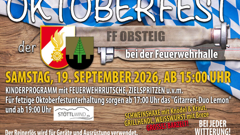 Oktoberfest der FF Obsteig