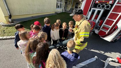Besuch in der Volksschule